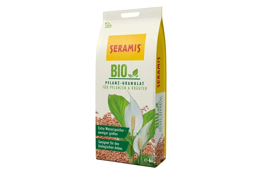 Seramis BIO-Pflanz-Granulat für Zimmerpflanzen 6 l Wasser- und Nährstoffspeicher