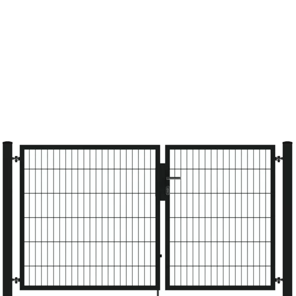 Drehflügeltor SOLID Versa 2 flg. RAL7016 Anthrazit Torbreite 2,25m Asymmetrisch (verschiedene Höhen) - Höhe: frei wählbar von 0,83m bis 1,83m Drehflügeltor SOLID Versa 2 flg. RAL7016 Anthrazit Torbreite 2,25m Asymmetrisch (verschiedene Höhen) - Höhe: frei wählbar von 0,83m bis 1,83m