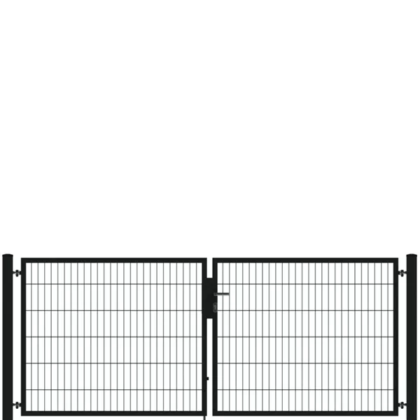 Drehflügeltor SOLID Versa 2 flg. RAL7016 Anthrazit Torbreite 3,00m Symmetrisch (verschiedene Höhen) - Höhe: frei wählbar von 0,83m bis 1,83m Drehflügeltor SOLID Versa 2 flg. RAL7016 Anthrazit Torbreite 3,00m Symmetrisch (verschiedene Höhen) - Höhe: frei wählbar von 0,83m bis 1,83m