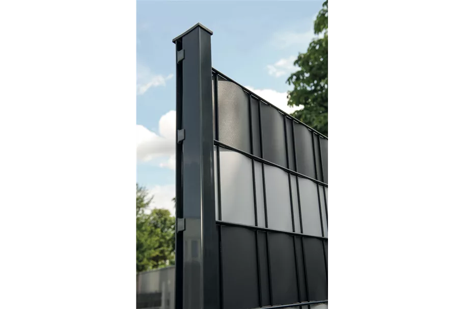 Sichtschutzstreifen Premium-Line "light" RAL7016 anthrazit RAL7016