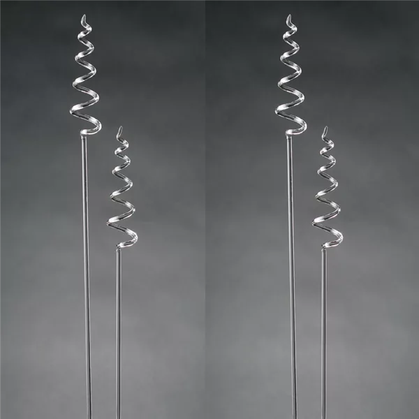 Orchideenstab Glasstab 4er Set Spirale - Glasklar Orchideenstab Glasstab 4er Set Spirale - Glasklar