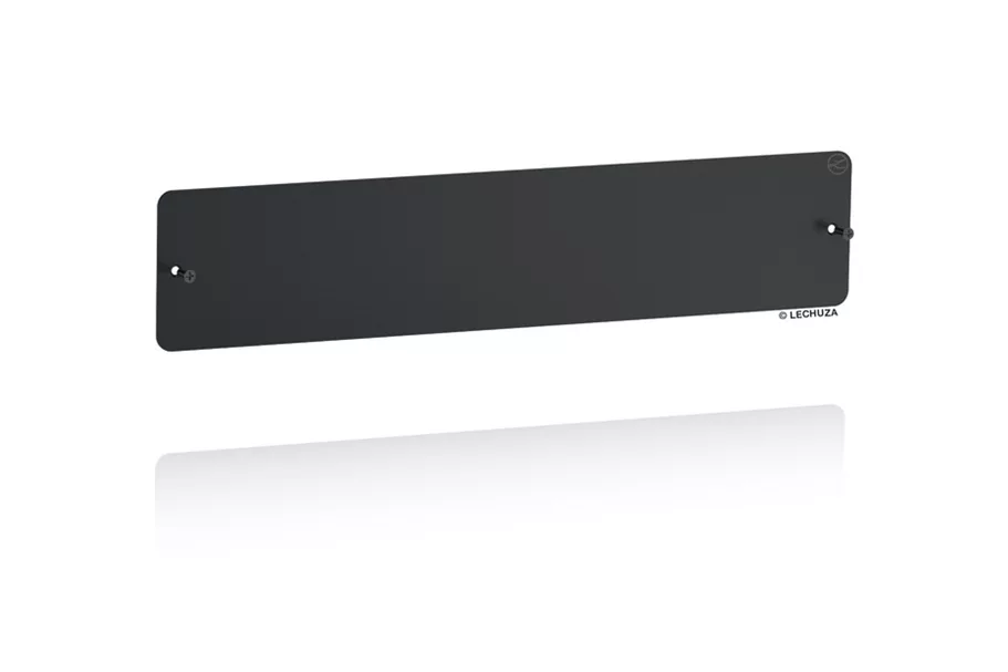 LECHUZA Metallleiste 48 x 10 in schwarz