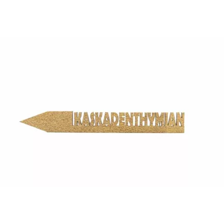 Holzetikett KASKADENTHYMIAN