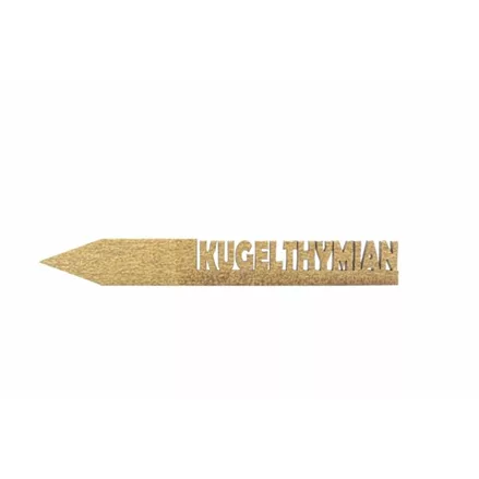 Holzetikett KUGELTHYMIAN