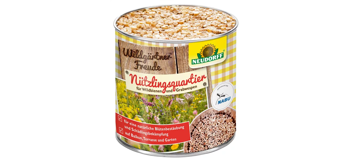 Neudorff WildgärtnerFreude Nützlingsquartiere Wildbienen u.Grabwespen 1 st
