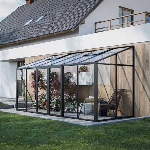 Anlehngewächshaus Classic - 1,57 m Breite; 3,6 -9,5 m² wählbar Anlehngewächshaus Classic - 1,57 m Breite; 3,6 -9,5 m² wählbar