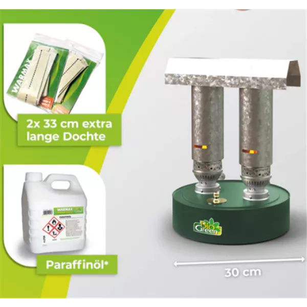 Paraffin Gewächshausheizung Warmax Power