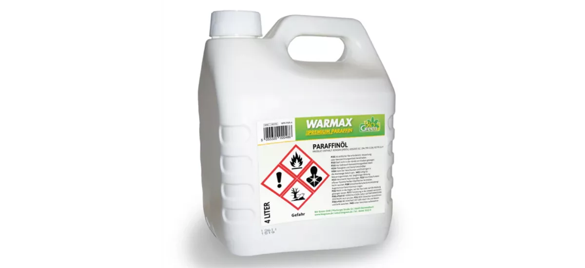 Paraffin für Warmax Heizungen 4 L Paraffin