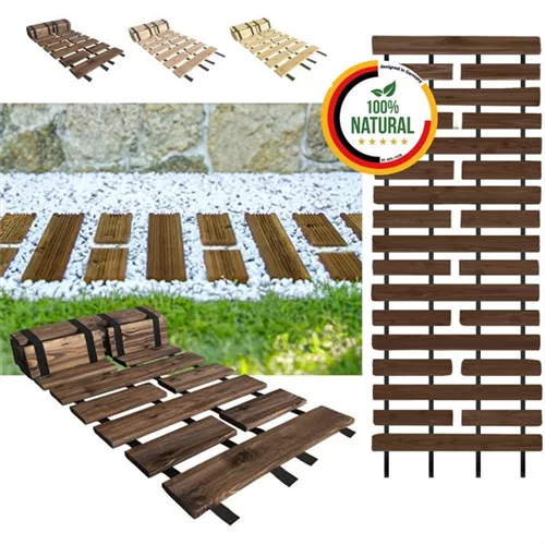 Rollweg, Gartenweg, Holzweg aus Lärche 50 cm