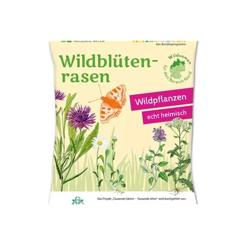 Wildblüten-Rasen - 10 m² NORD