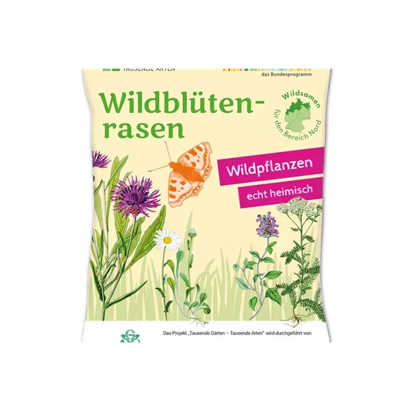 Wildblüten-Rasen - 10 m² NORD
