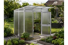 KGT Gewächshaus Santini Santini II small, Aluminium blank