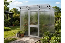 KGT Gewächshaus Linea Linea I, Aluminium blank