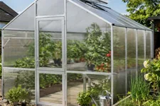 KGT Gewächshaus Lilie Lilie III, Aluminium blank