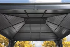 Pavillon Aluminium-Stahl Mykonos 12.16