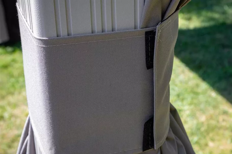 Pavillon Vorhangset Messina 10.12 Farbe Taupe (passend für Messina 10.12 Taupe)
