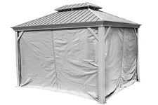Pavillon Vorhangset Messina 12.16 Taupe (passend für Messina 12.16 Taupe)