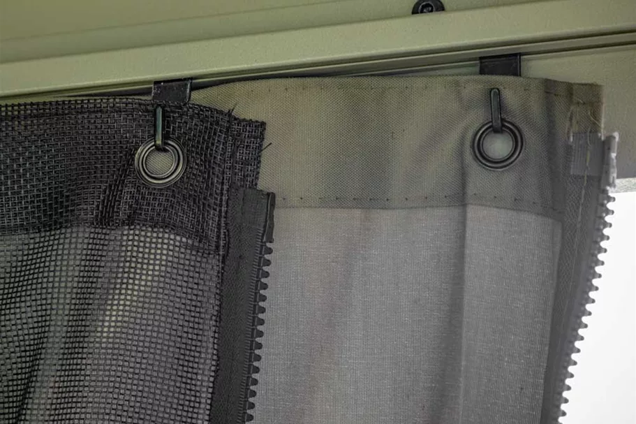 Pavillon Vorhangset Messina 12.16 Taupe (passend für Messina 12.16 Taupe)