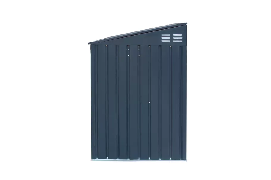 Mülltonnenbox aus Stahl 2-er
