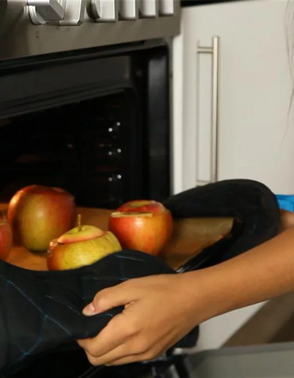 Leckeren Bratapfel backen