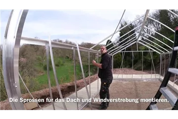 Aufbau Gewächshaus am Beispiel R408 Aufbau Gewächshaus am Beispiel R408