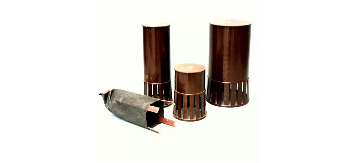 Düngerohr Komplettset Ø 7 cm Höhe 12 cm