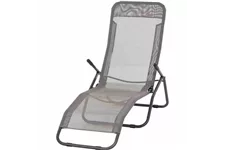 Bäderliege Grau / Schwarz H49325