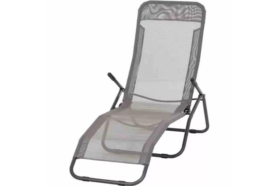 Bäderliege Grau / Schwarz H49325