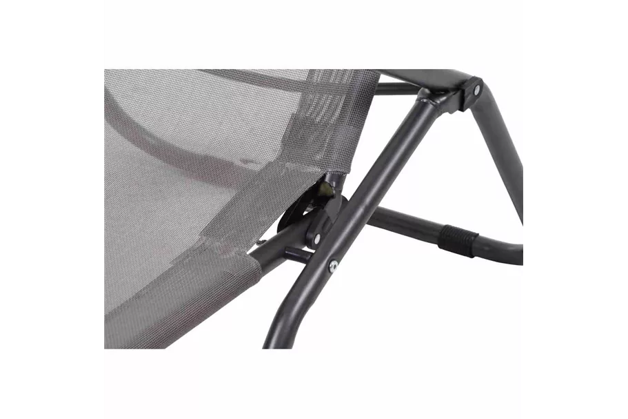 Bäderliege Grau / Schwarz H49325