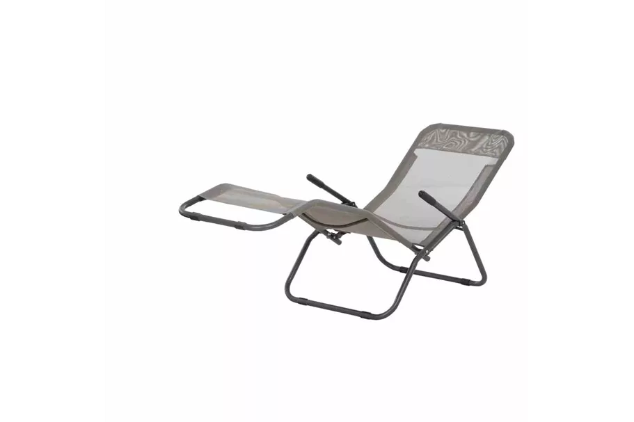 Bäderliege Grau / Schwarz H49325