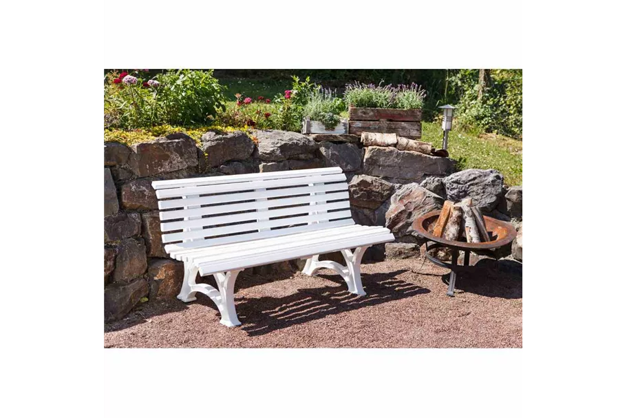Blome Bank Helgoland 3 Sitze 1500 mm weiß 852915