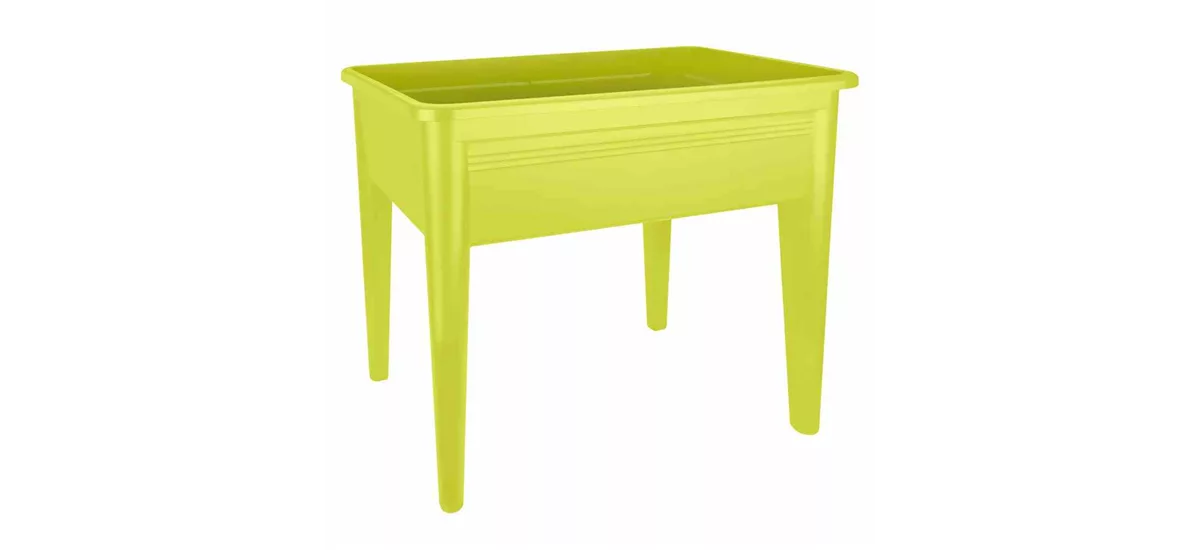 Elho Hochbeet Green Basics Super XXL 76 cm x 58 cm x 73 cm Hellgrün B90872