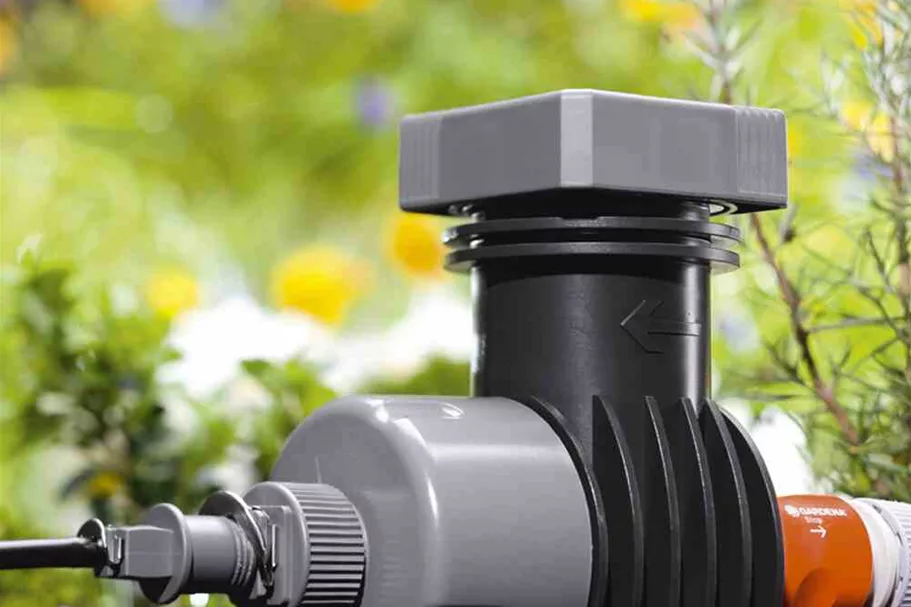 Gardena Micro Drip Basisgerät 2000 für Wasserdurchfluss von 2.000 l/h 637629