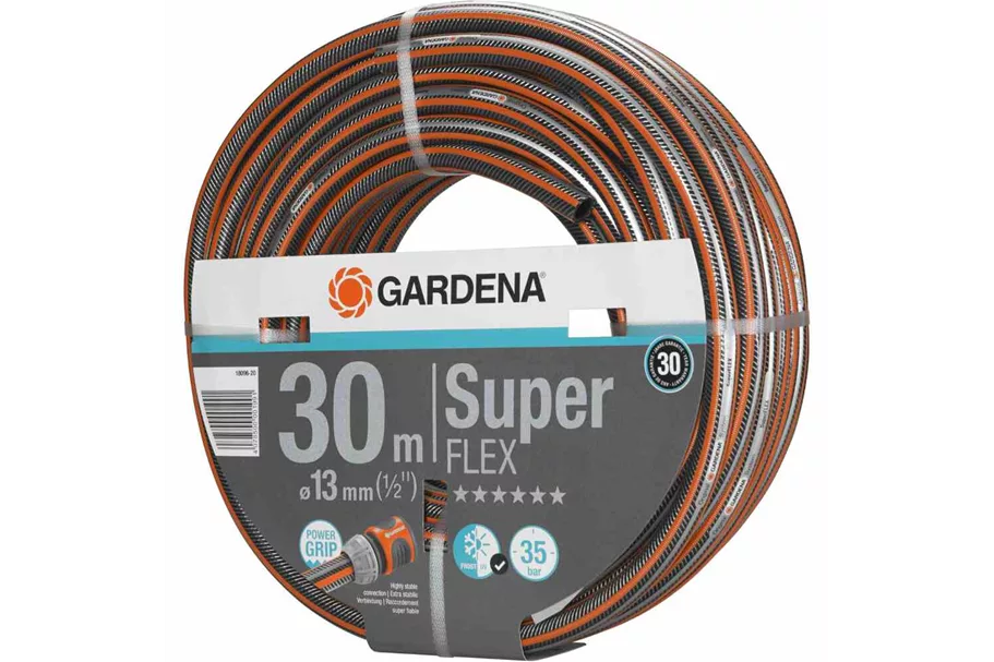 Gardena Premium SuperFlex Schlauch 13 mm (1/2") 30 m ohne Systemteile 224891