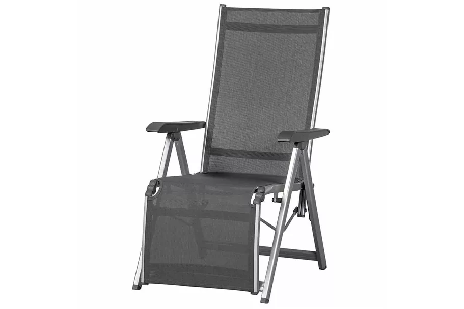 Kettler Relaxsessel Basic Plus Silber-Anthrazit 317636