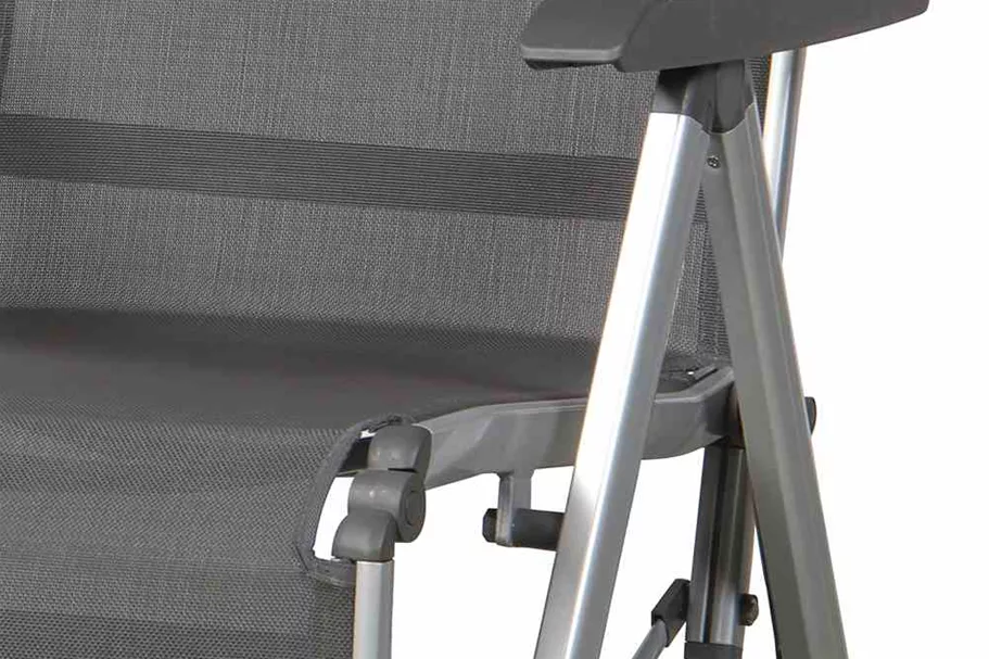 Kettler Relaxsessel Basic Plus Silber-Anthrazit 317636