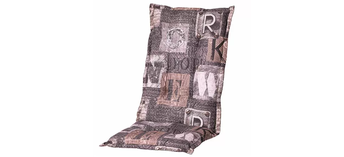 Madison Auflage New York für Hochlehner 50x123 cm rot J53836