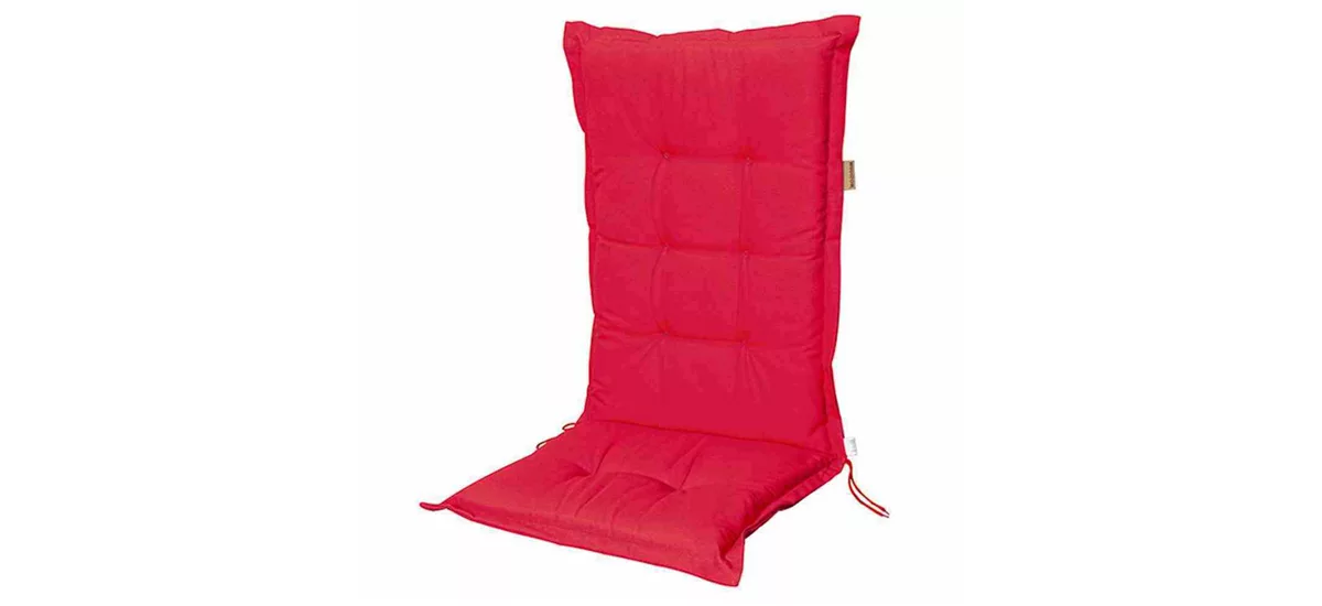 Madison Gartenauflage Niedriglehner 105 x 50 cm Rot 135117