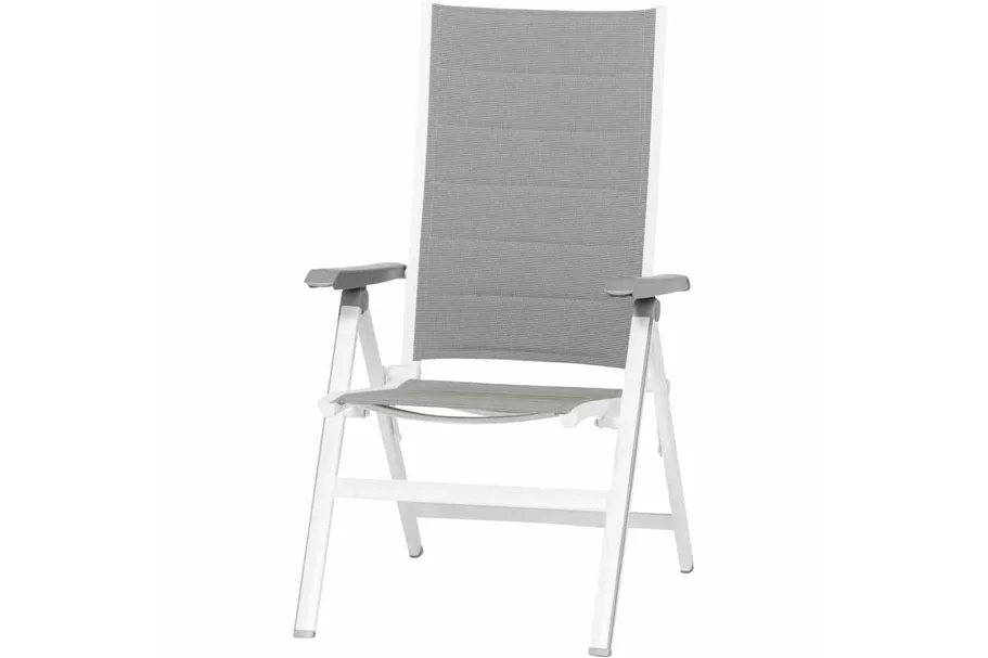 MWH Klappstuhl Futosa Textilgewebe 62 cm x 67,5 cm x 111 cm arktisch-grau 255285