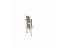 MWH Klappstuhl Futosa Textilgewebe 62 cm x 67,5 cm x 111 cm arktisch-grau 255285