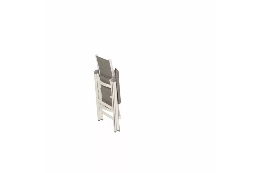 MWH Klappstuhl Futosa Textilgewebe 62 cm x 67,5 cm x 111 cm arktisch-grau 255285
