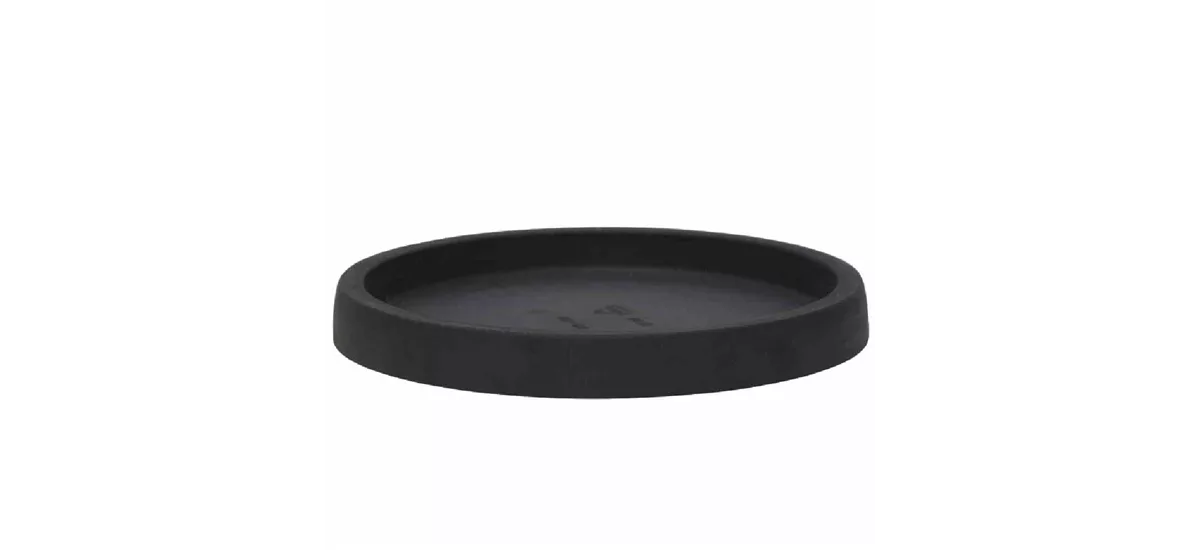 PP-Plastic Untersetzer Marcella Ø 62,5x5cm schwarz Granit 935262