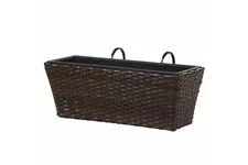 Siena Garden Balkonkasten Vio 50x19x22,5 cm mocca 786104
