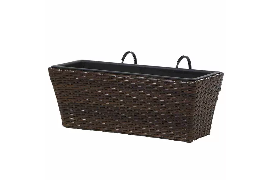 Siena Garden Balkonkasten Vio 50x19x22,5 cm mocca 786104