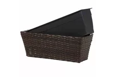 Siena Garden Balkonkasten Vio 50x19x22,5 cm mocca 786104