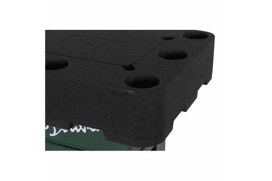 Siena Garden Bartisch Getränkekisten-Aufsatz 67x57x15 cm Kunststoff H43677
