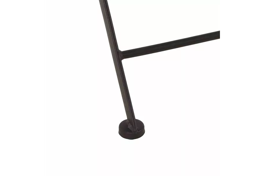 Siena Garden Como Klappstuhl 37 x 36 x 90 cm matt schwarz mit mosaikoptik J04667
