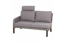 Siena Garden Bellani Ecksofa links Aluminum/Gardino® J04051