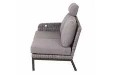 Siena Garden Bellani Ecksofa links Aluminum/Gardino® J04051