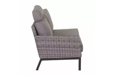 Siena Garden Bellani Ecksofa links Aluminum/Gardino® J04051